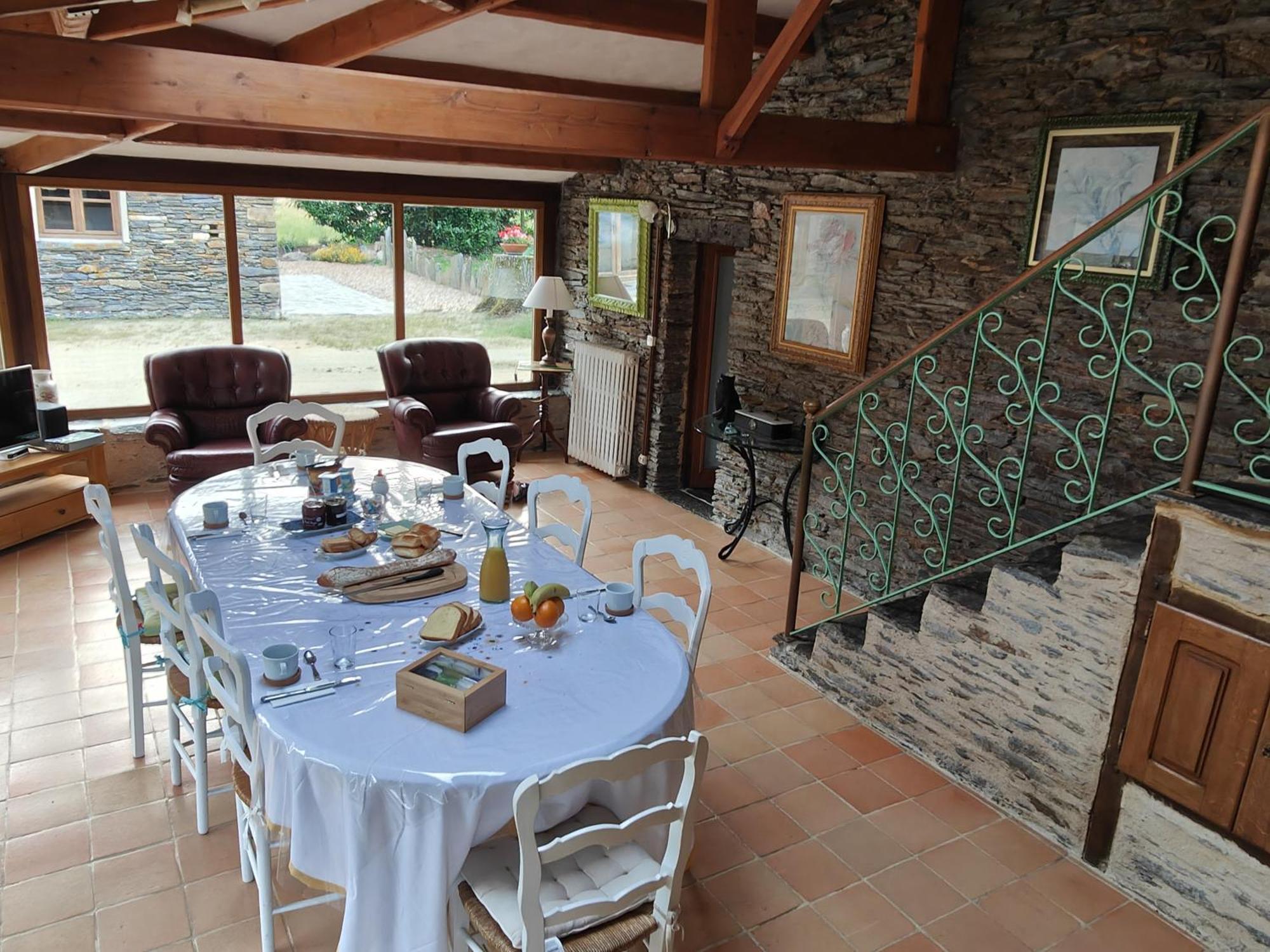 Chambre D'Hotes Saint Jacob Relais De Chasse Du XVIII Siecle Les Fougerêts Buitenkant foto